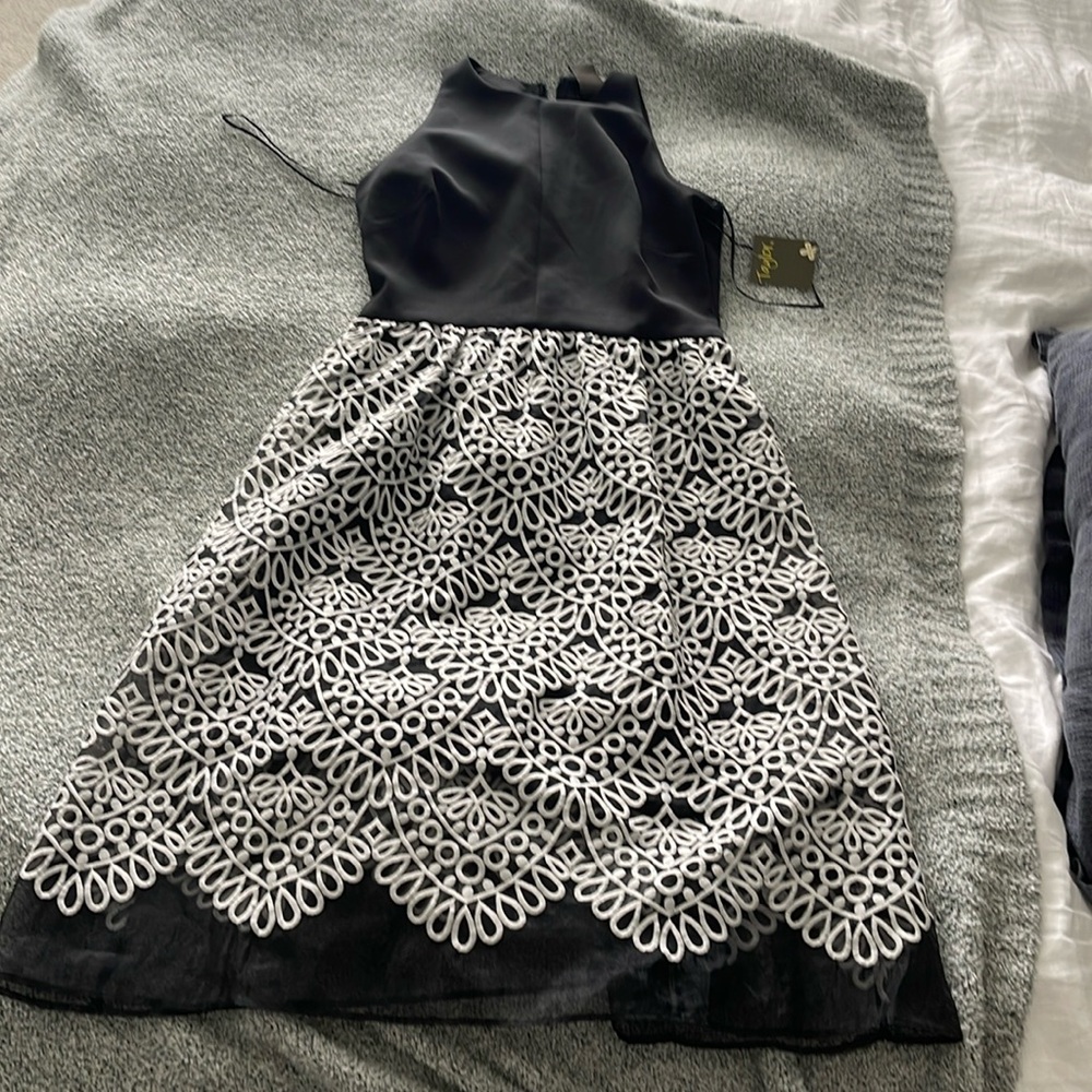 Tags on beautiful size 6 dress